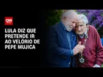 Lula diz que pretende ir ao velório de Mujica nesta quarta-feira (14) | CNN NOVO DIA