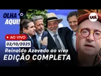 Reinaldo ao vivo: Câmara aprova isenção do IR, reunião entre Lula e Trump, adulteração de bebidas e+