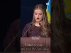 La princesa Leonor pide atender "a los jóvenes que pelean para tener un hogar" #Leonor #Jóvenes