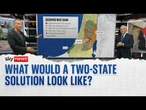 What would a two-state solution between Israel and Palestine look like?