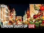 LIVE: London’s Covent Garden lights up for the Christmas season