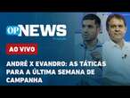 AO VIVO | André x Evandro: as táticas para a última semana de campanha; Lula se acidenta | OP News