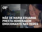 "Está me doendo sua partida": O emocionante texto da mãe da jovem morta em Limeira