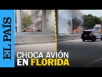 ACCIDENTE DE AVIÓN en Boca Ratón, Florida | EL PAÍS