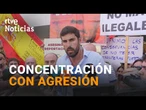 TORRE PACHECO: TENSIÓN y VIOLENCIA en una MANIFESTACIÓN con MENSAJES de ODIO | RTVE Noticias
