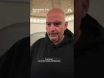 Sen. John Fetterman says he will leave the Democratic Party if it 'officially' becomes 'anti-Israel'