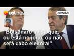 Bolsonaro dá recados e avisa que ou está no jogo político, ou não será cabo eleitoral, diz Sakamoto