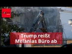 Trump lässt Melanias Büro im Weißen Haus abbaggern - sein neuer Prunk-Plan