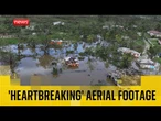 Jamaica: 'Heartbreaking' aerial footage reveals scale of destruction - as deaths reported