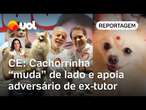 Eleições: Cachorrinha Marrion 'muda' de lado e faz campanha para adversário de ex-tutor em Fortaleza