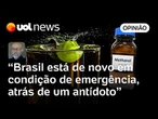 Josias: Brasil está de novo em emergência, atrás de um antídoto que deveria estar disponível no SUS