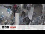 Children among 20 people reported killed overnight by Israeli strikes on Gaza | BBC News