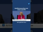 Im Kanzleramt hat der Koalitionsausschuss von Union und SPD über künftige Regierungsprojekte beraten