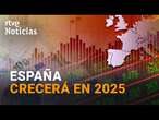 OCDE: Revisa tres décimas al ALZA el CRECIMIENTO de ESPAÑA hasta el hasta el 2,6% en 2025 | RTVE