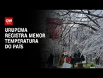 Urupema (SC) registra -8,2°C e tem a menor temperatura do ano no Brasil | LIVE CNN