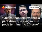 Quaest não tem evidência para dizer que eleição à Presidência pode terminar no 1º turno, diz diretor
