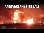 Ukraine blows up Russian oil refinery to mark Putin invasion anniversary