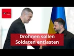 Ukraine will mit radikalem Drohnen-Plan Soldaten entlasten