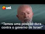 Lula recebe recebe repatriados e diz que Netanyahu se vinga de palestinos para ficar no poder