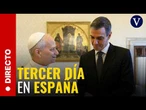 DIRECTO: El papa León XIV se reúne con Pedro Sánchez