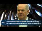 SCHOLZ BEI ROLLS ROYCE: Industrie stärken! Bundeskanzler bekräftigt sein Wirtschafts-Wahlprogramm