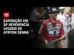 Exposição em SP reverencia legado de Ayrton Senna | CNN PRIME TIME