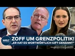 ASYLWENDE: Zoff um Dobrindts Grenzzurückweisungen! Miersch "nennt es wortwörtlich Gift genannt"