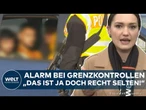 DEUTSCHLAND: Polizei schlägt Alarm! Problem bei Grenzkontrollen gegen illegale Migration