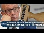 DEUTSCHLAND IM REGEL-WAHNSINN: Regierung startet Offensive gegen die Bürokratie!