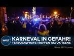 DEUTSCHLAND: Mordaufrufe und Terrorpläne vom IS - Droht ein Anschlag auf den Karneval?