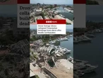 Drone footages shows destruction in Venezuela after earthquakes. #BBCNews