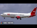 Search for missing cargo plane