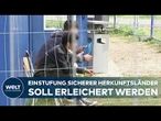 ASYLPOLITIK IN DEUTSCHLAND: Bundesregierung will Herkunftsstaaten deutlich schneller einstufen!