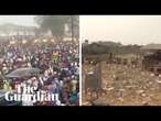 At least 35 children die in crowd crush at school fair in Nigeria