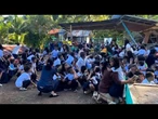 Philippines : des élèves fuient l'effondrement d'un auvent lors d'un séisme meurtrier