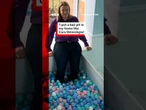 'I put a ball pit in my home like Cara Delevingne'. #BallPit #CaraDelevingne #BBCNews
