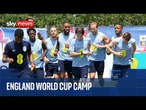 England World Cup squad hold first training session in Florida