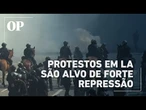 Protestos em Los Angeles terminam em repressão; Trump comemora aniversário com desfile militar