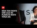 Nísia tem evento com Lula no Planalto nesta terça (25) | CNN NOVO DIA