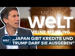MEINE WELT - MEINE MEINUNG: "Japan gibt Kredite und Trump darf sie ausgeben"