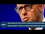 EU-GIPFEL: "Lage hat sich dort in den letzten Wochen verschoben" Plötzlich redet Merz über den Krieg