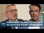 KI WELT: Premiere in Deutschland! KI-Avatar führt Interview mit Digitalminister Karsten Wildberger