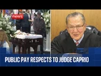 Mourners pay respects to 'nicest judge in world' Frank Caprio