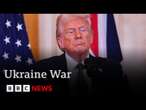 New blow to Ukraine as Trump ends intelligence-sharing that's vital to war effort | BBC News