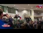 Marche, manifestanti Pro Pal tentano di bloccare il Consiglio regionale