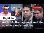 UOL News 2ª Edição com Leonardo Sakamoto | PROGRAMA COMPLETO | 16/07/2024