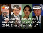 Há espaço para uma pessoa fora da política na eleição de 2026. E isso é um alerta | Sakamoto