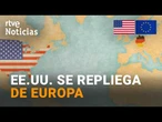 EE.UU. reduce su PRESENCIA en EUROPA y retirará a 5.000 SOLDADOS de ALEMANIA | RTVE Noticias