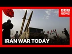Thirteenth consecutive night of US air strikes on Iran | BBC News