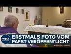 VATIKAN: Erstes Foto von Papst Franziskus nach über einem Monat veröffentlich!